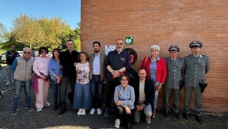 defibrillatore alla Coroncina