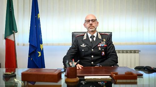 Giulio Modesti - nuovo comandante provinciale dei carabinieri di Siena