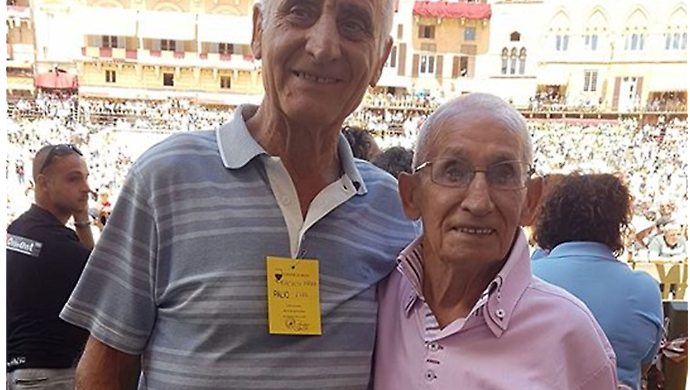 mario fracassi e saro Percoraro tristezza