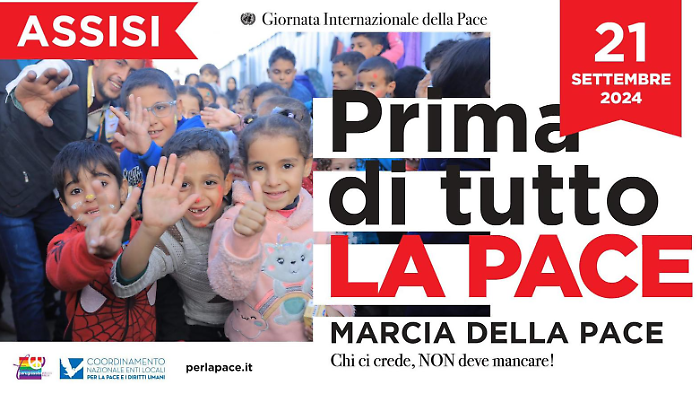 Assisi,  la Marcia in occasione della Giornata Internazionale della Pace indetta dall'Onu 