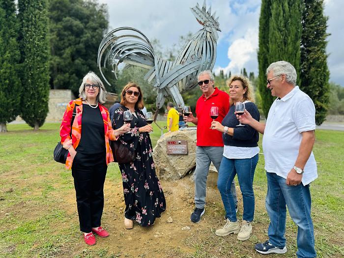 gallo dei 100 anni inaugurazione monumento