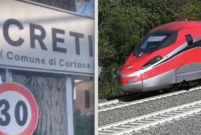 stazione alta velocità a Creti
