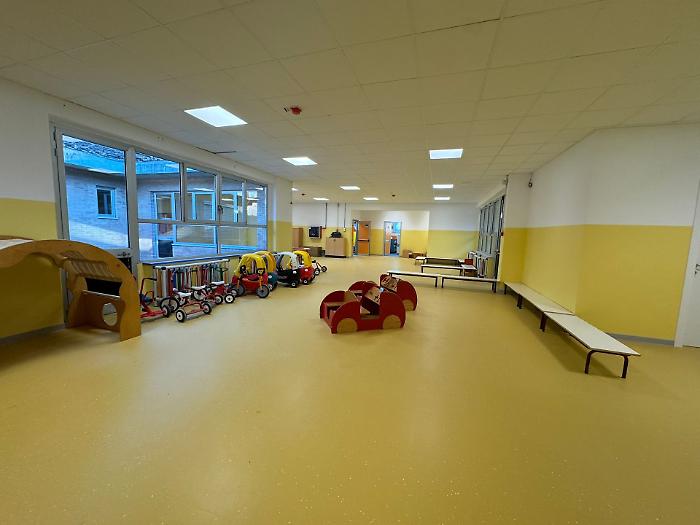 Riapre la scuola dell'infanzia all'Acquacalda dopo un intervento da 600 mila euro