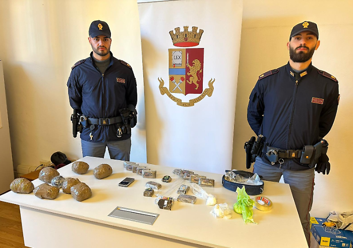 polizia droga spaccio