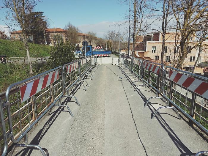 ponte in via Cappelli a Montepulciano