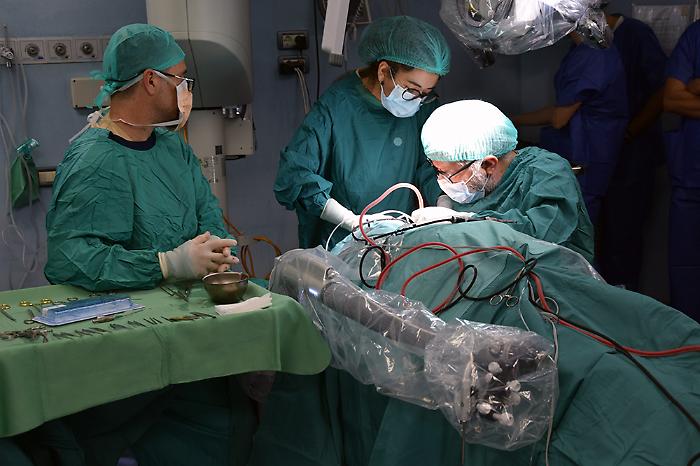 professor Marco Mandalà, direttore dell’Otorinolaringoiatria dell’ospedale Santa Maria alle Scotte di Siena