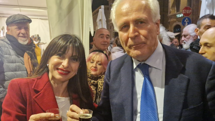 Stefania Proietti Eugenio Giani