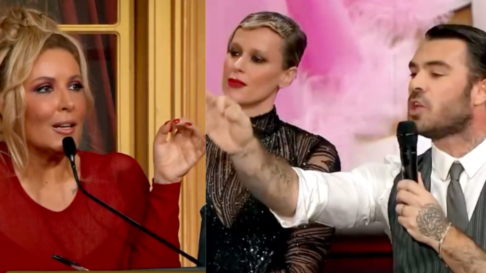 Selvaggia Lucarelli e Angelo Madonia