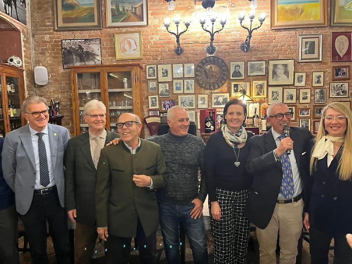cena dell'associazione proprietari, allenatori e allevatori di cavalli da Palio