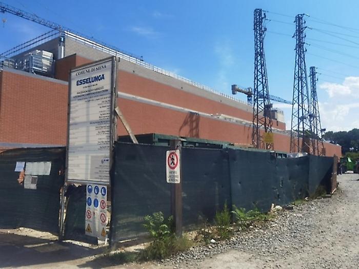 cantiere Esselunga Siena