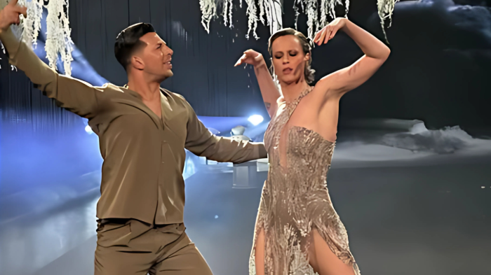 Federica Pellegrini e Pasquale La Rocca da Ballando con le stelle a Domenica In con Mara Venier su Rai 1: la coppia vola in finale 