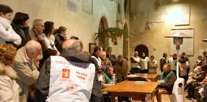 gioco del panforte torneo pienza