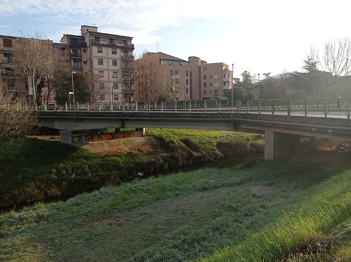 ponte in viale Marconi
