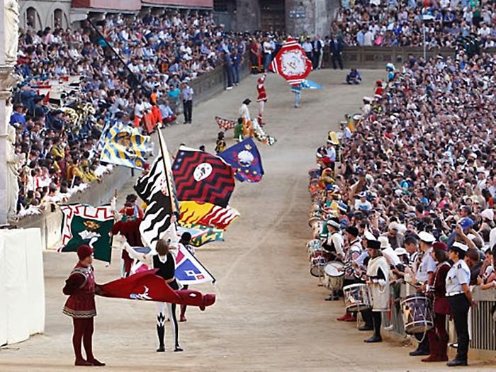 sbandierata della vittoria