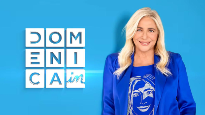 Mara Venier con Domenica In 