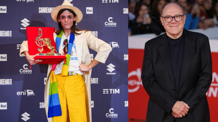 Lucio Corsi ospite di Fabio Fazio a Che tempo che fa: quando Verdone lo convinse a partecipare a Sanremo in Vita da Carlo