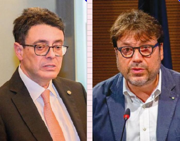 i rettori Roberto Di Pietra e Tomaso Montanari