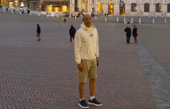 Boris gorenc in piazza del campo 20205