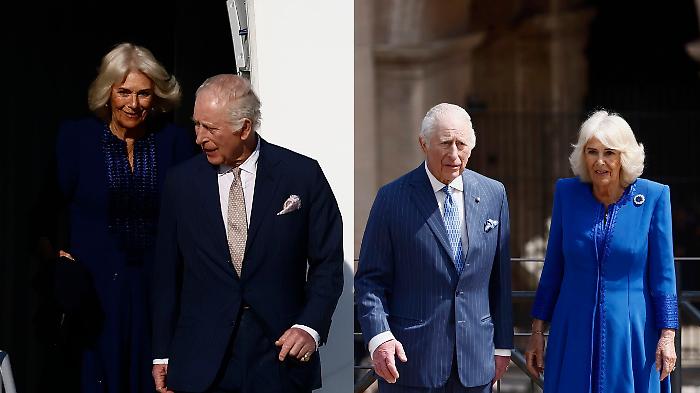 Il Royal blu &egrave; il colore scelto da Re Carlo III e dalla Regina Camilla per la visita in Italia: scopri il codice di abbigliamento dei reali e i colori proibiti