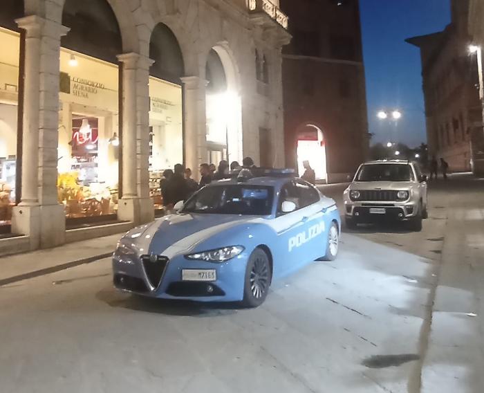 rissa in via Pianigiani a Siena