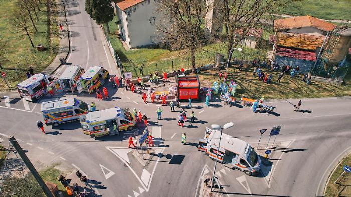 simulazione di una maxi-emergenza
