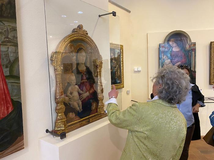 Madonna col Bambino, i Santi Sebastiano e Giovanni Evangelista e quattro angeli