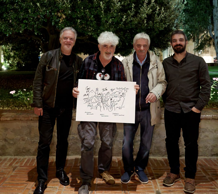 Alvalenti con i musicisti jazz