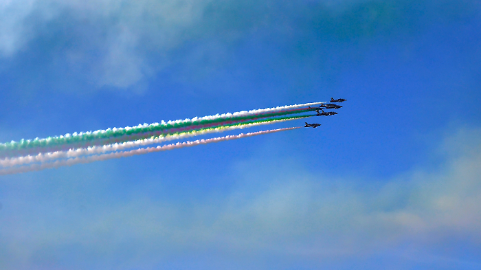 Incidente aereo a Pantelleria: tre Frecce Tricolori coinvolte. Un pilota ferito