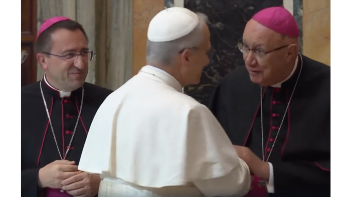 Il vescovo Migliavacca incontra Papa Leone XIV in Vaticano e lo invita nella Diocesi Arezzo Cortona Sansepolcro