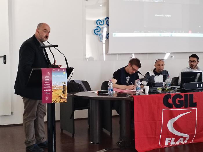 Franceschelli al convegno Cgil sull'agricoltura