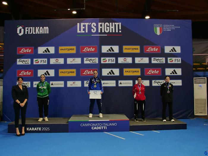 Azzurra Banfi sul podio