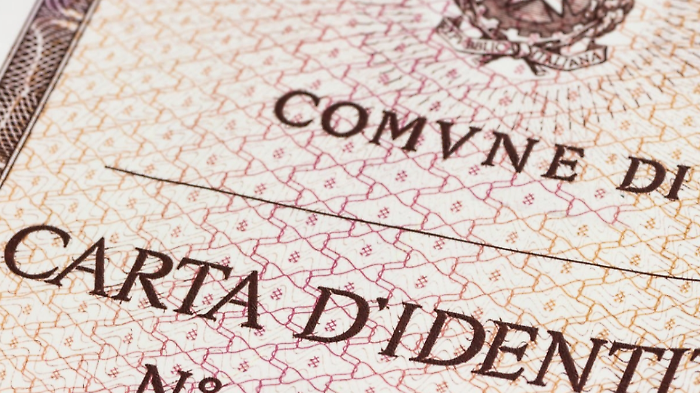 carta di identità cartacea