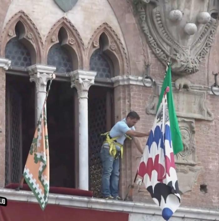 bandiera verde