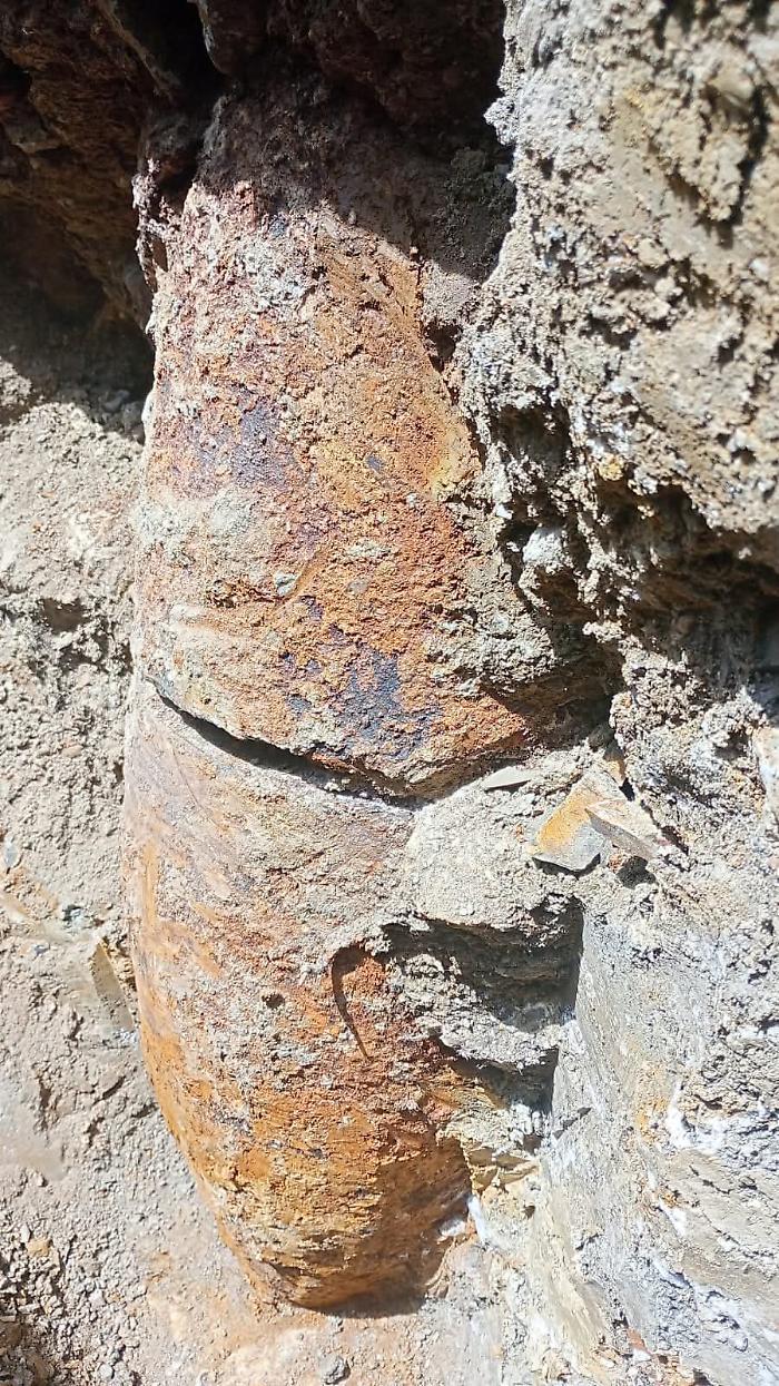 proiettile di cannone della seconda guerra mondiale