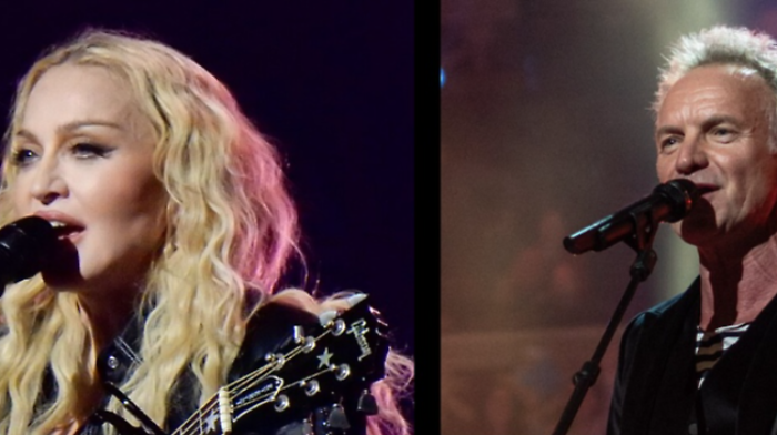 Madonna e Sting