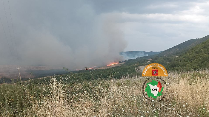 Incendio Sarteano
