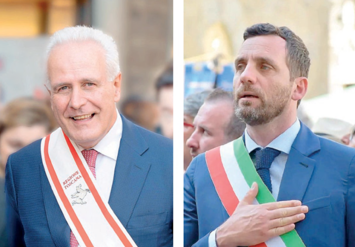 Eugenio Giani e Alessandro Tomasi