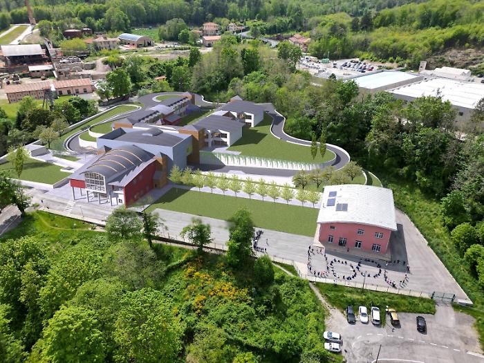 Abbadia San Salvatore - progetto della nuova scuola
