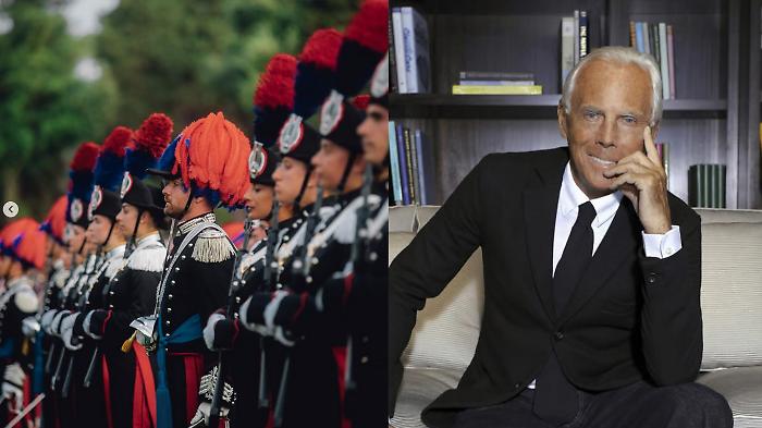 Il tocco di Giorgio Armani dietro la storica divisa nera dei carabinieri: scopri la storia che forse non sapevi 
