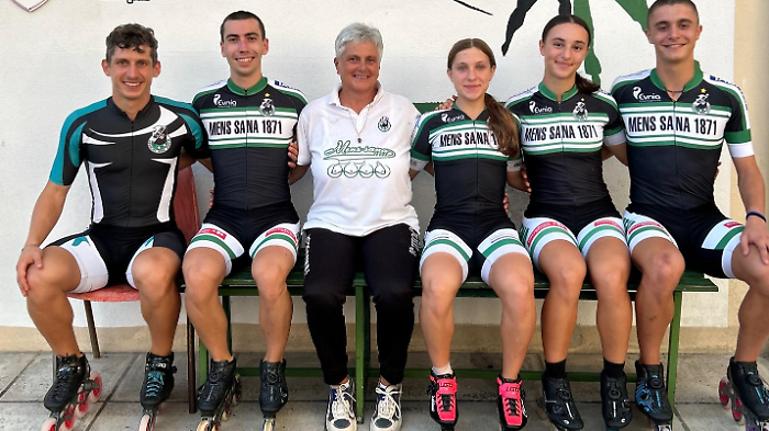 Mens Sana, pattinaggio corsa