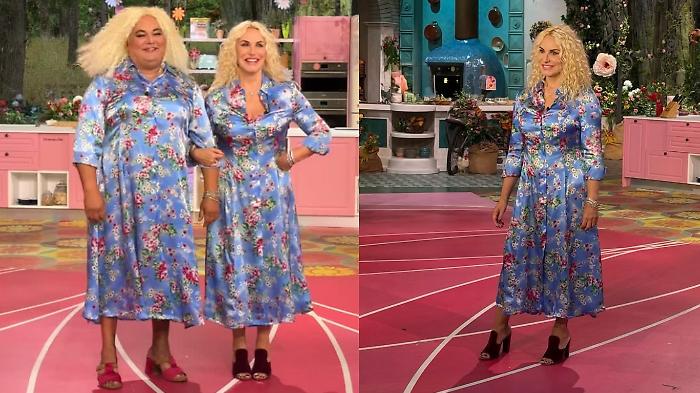 Alfio Bottaro sorprende tutti a E' sempre mezzogiorno e si veste come la Clerici. Sui social: "Un po' di sane risate fanno sempre bene"