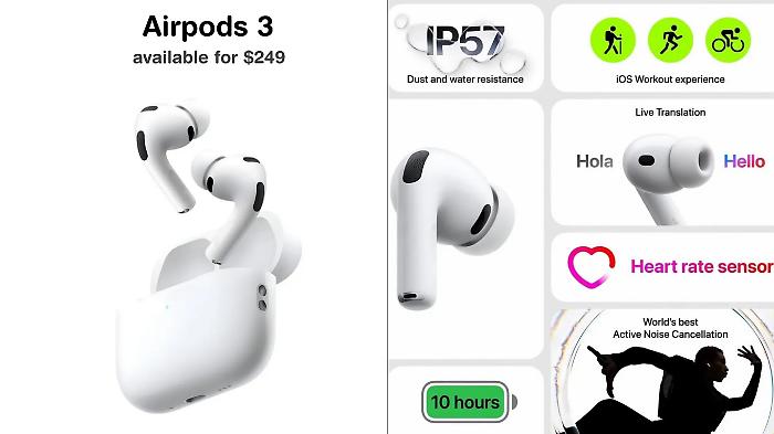 Scopri le AirPods Pro 3: traducono in tempo reale e monitorano il battito cardiaco, ecco quanto costano