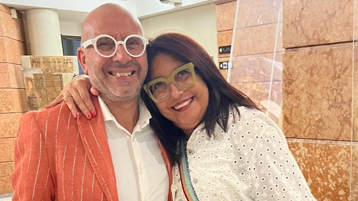 Teo de Bonis ed Emanuela Vigni