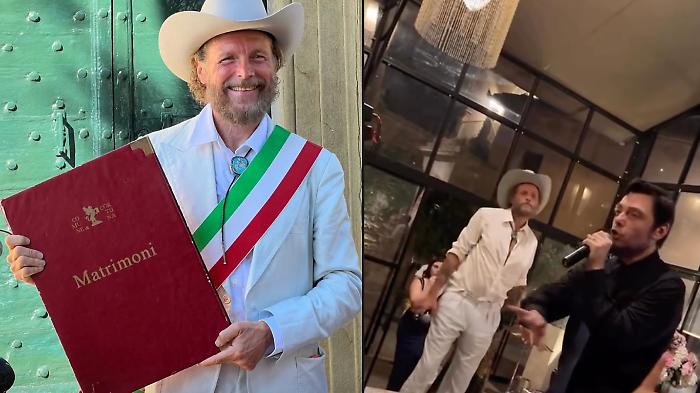 Matrimonio da sogno con Jovanotti e Tiziano Ferro in concerto a Cortona: scopri i video e le foto della festa