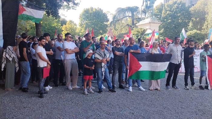 corteo per la Palestina