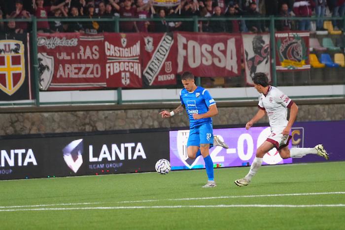 La Pianese combatte alla pari per 90’ ma alla fine passa l’Arezzo 2-4