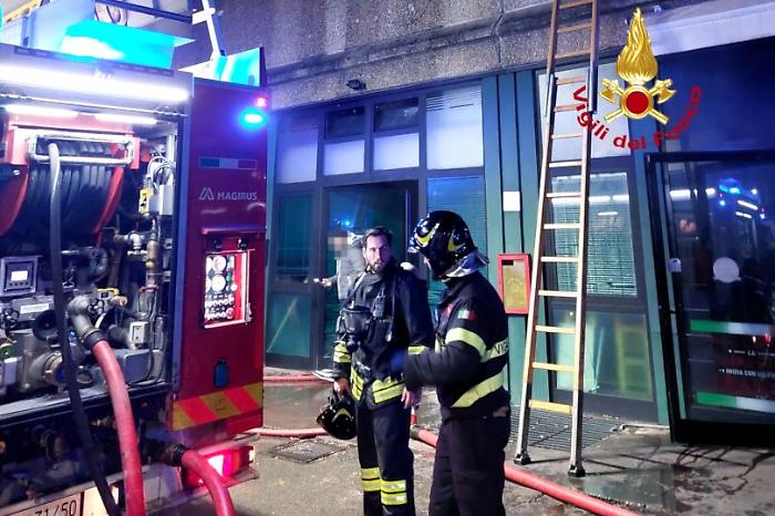 Incendio pasticceria