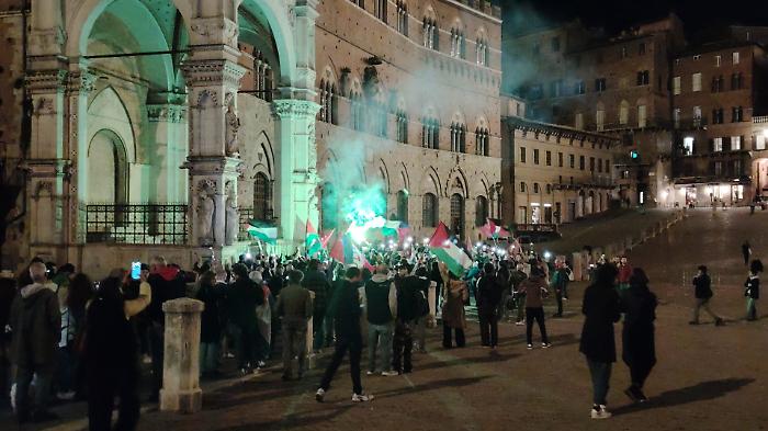manifestazione per la Flotilla