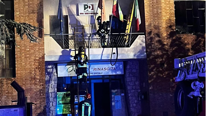Incendio Casa del Popolo