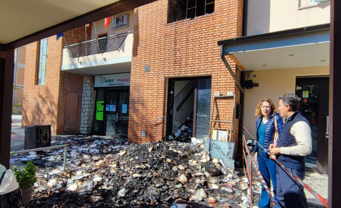 Incendio Casa del Popolo